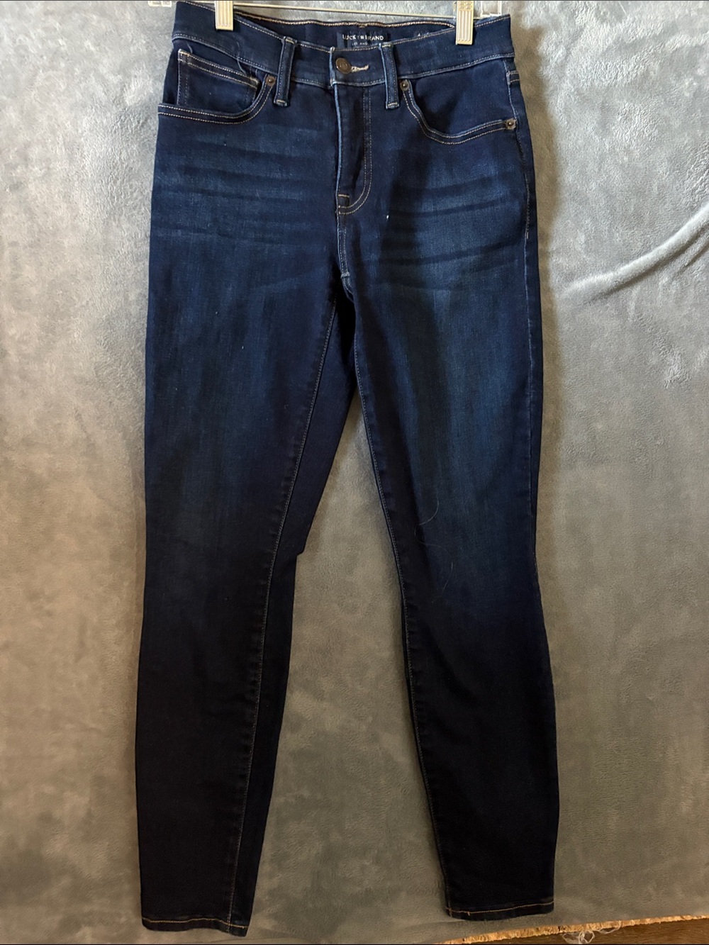 Lucky Brand Dark Indigo Skinny Jeans